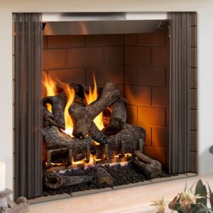 Castlewood Outdoor Wood Fireplace