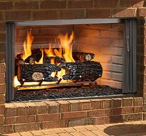 Villawood Outdoor Wood Fireplace