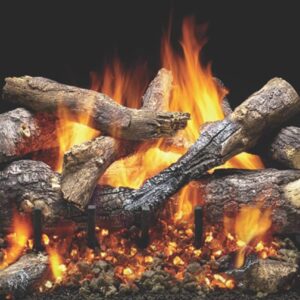 Fireside Grand Oak Outdoor Gas Log Set