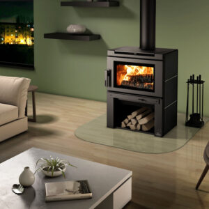 MATRIX WOOD STOVE WITH BLOWER