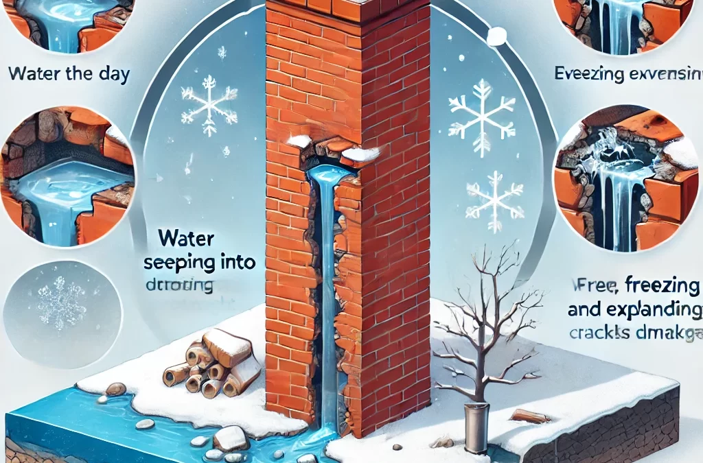 Chimney Waterproofing in Minnesota | Protect Masonry from Freeze-Thaw Damage
