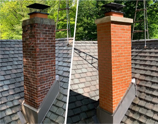 midwest chimney repair Chimney masonry repair 2