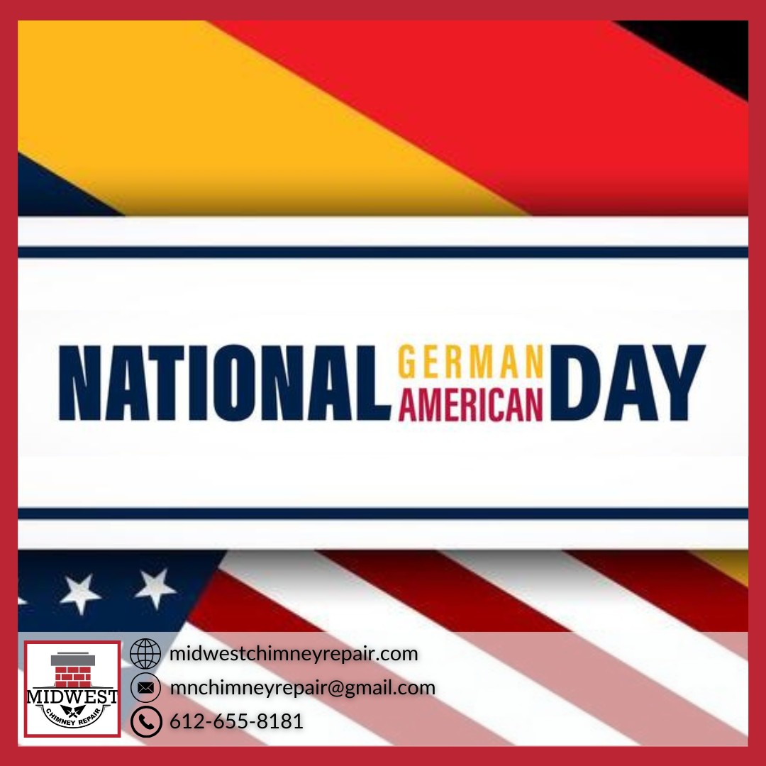 German-American Day Home Safety | Chimney Cap Installation by Midwest Chimney Repair