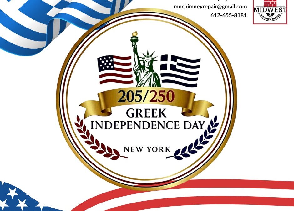 Greek Independence Day | Home Safety & Chimney Leak Repair