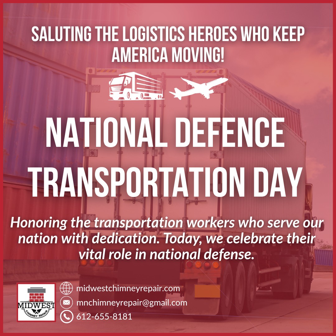 National Defense Transportation Day and the Importance of Chimney Flashing Repair