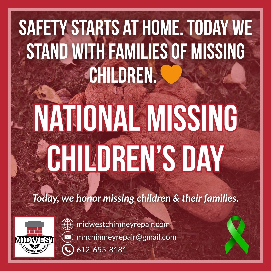National Missing Children’s Day and the Importance of Chimney Cap Installation