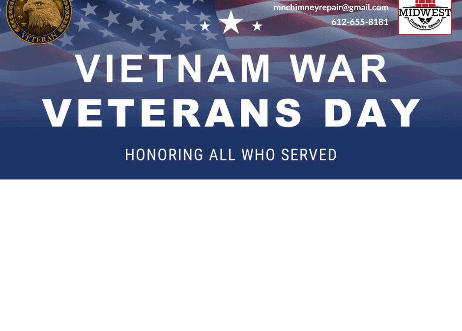 National Vietnam War Veterans Day | Home Safety & Chimney Leak Repair