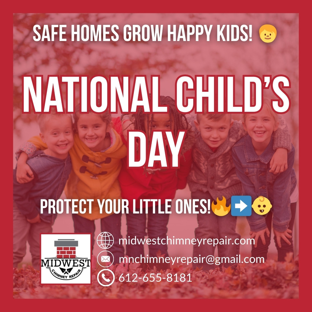 National Child’s Day Home Safety | Chimney Cap Installation MN